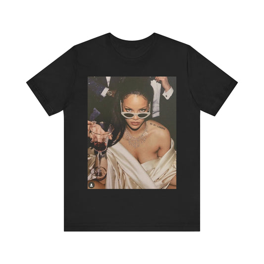 Rihanna T-shirt Unisex Graphic Music Tee Concert merch