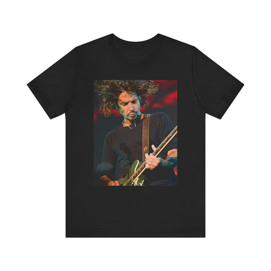 Chris Cornell T-shirt Unisex Graphic Music Tee Audioslave Retro Sound Garden Vintage Rock Music Tour Concert Merch Shirt Chris Cornell Merchandise