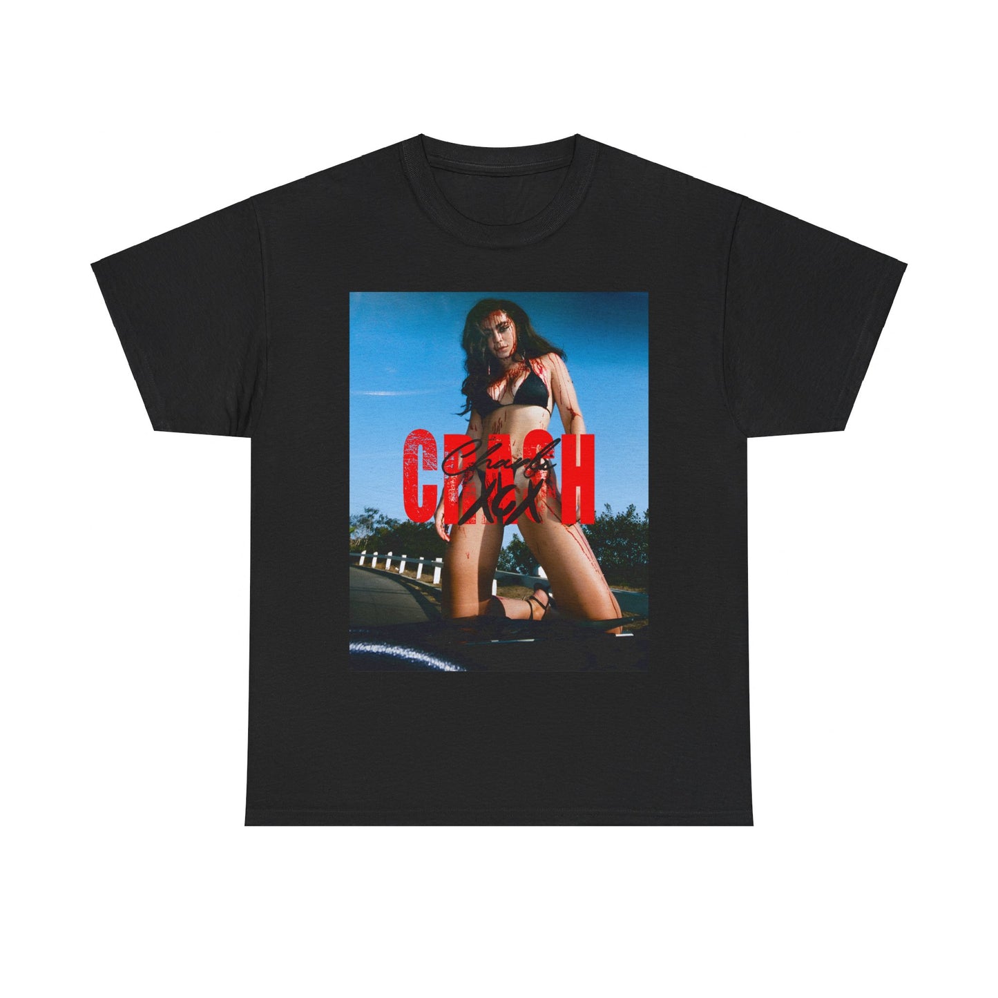 Charli XCX T-shirt Unisex Graphic Music Tee Concert Merch Shirt Charli XCX Merch