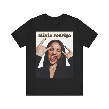 Olivia rodrigo T-shirt Unisex Graphic Music Tee Vintage Tour Concert Merch Shirt Olivia rodrigo Merch