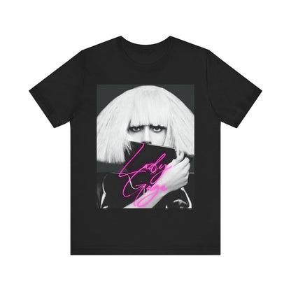 Lady Gaga T-shirt Unisex Graphic Music Tee Concert Merch Shirt Lady Gaga Merch