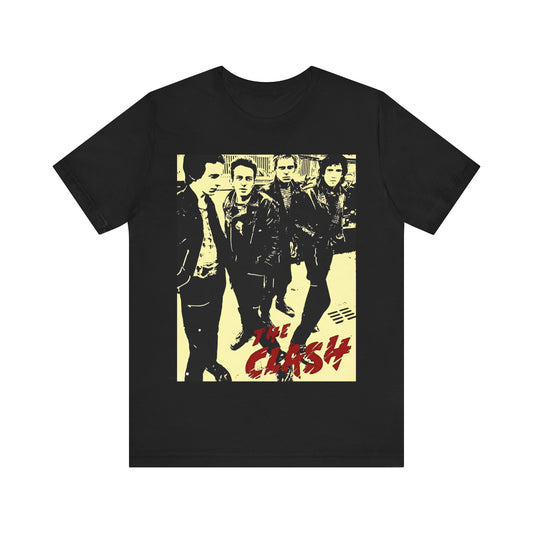 The Clash T-shirt Unisex Graphic Music Tee, Retro 70s Vintage Rock punk Music Tour Concert Merch 80s Shirt The Clash Merchandise