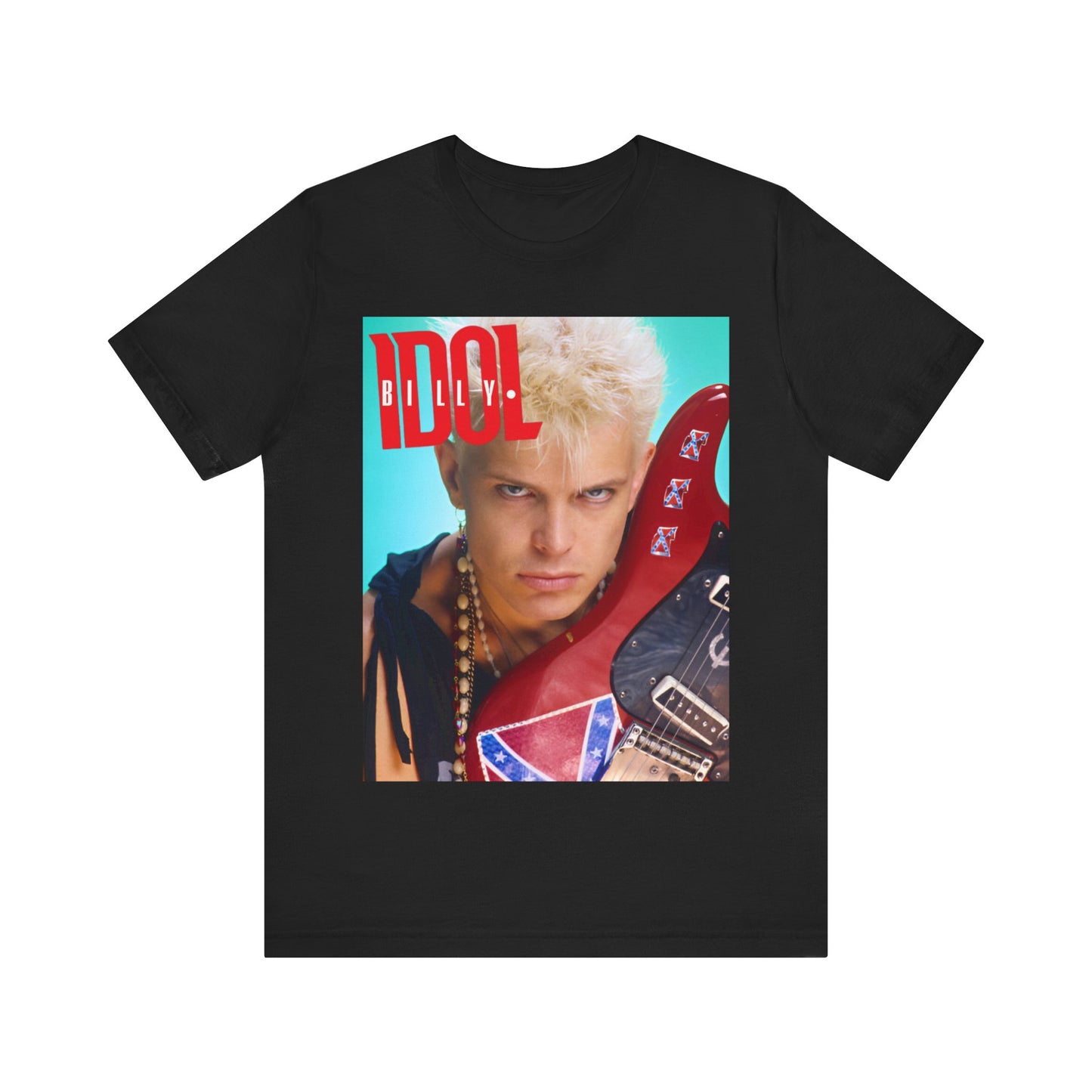 billy idol T-shirt Unisex Graphic 80 Retro Music Tee Vintage Concert Merch Shirt billy idol Merch