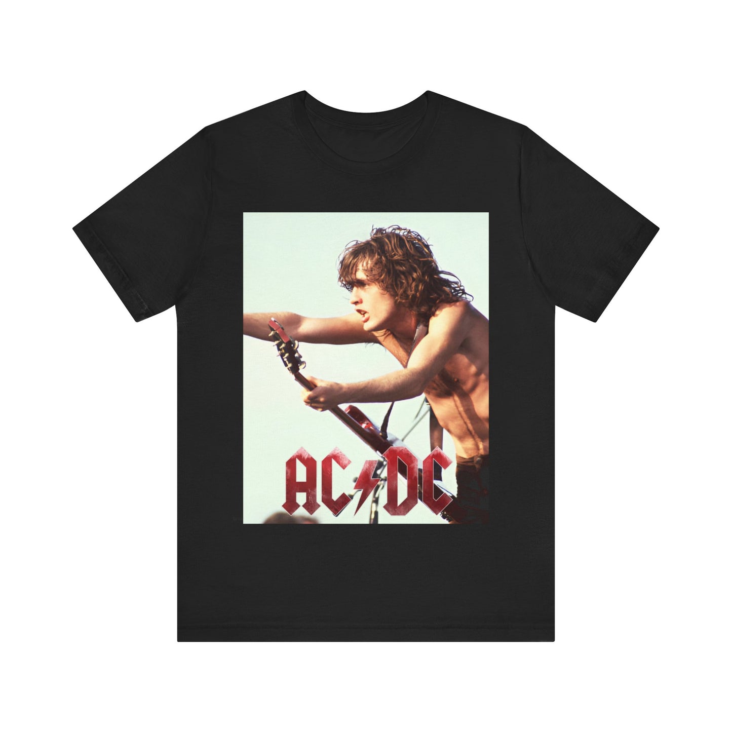 ac/dc T-shirt Unisex Graphic Music Tee Retro Rock Music Vintage Tour Concert Merch Shirt ACDC rock band Merch