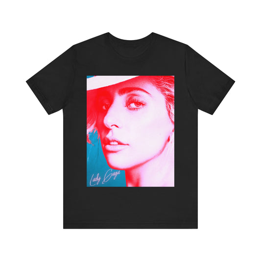 Lady Gaga T-shirt Unisex Graphic Music Tee Concert Merch Shirt Lady Gaga Merch