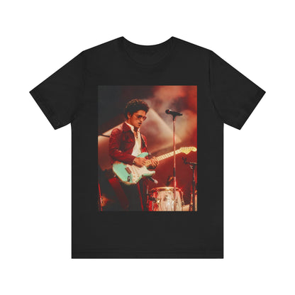 Bruno Mars T-shirt Unisex Graphic Music Tee Concert Merch Shirt Bruno Mars Merch