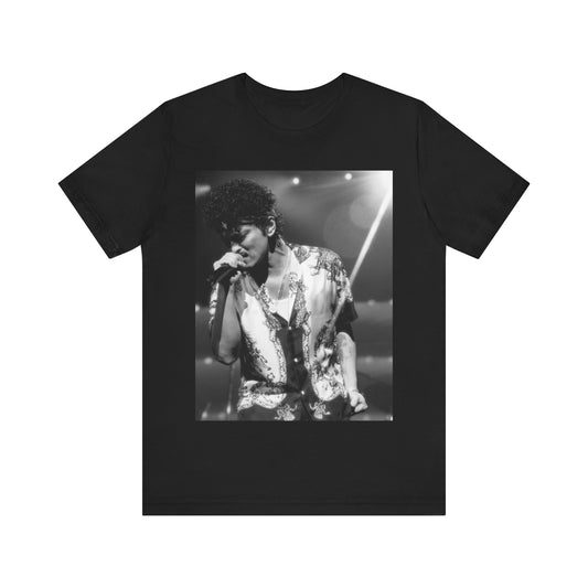 Bruno Mars T-shirt Unisex Graphic Music Tee Concert Merch Shirt Bruno Mars Merch