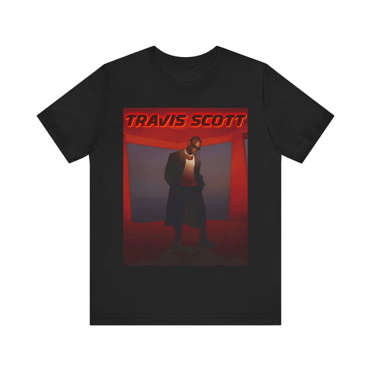 Travis Scott T-shirt Unisex Graphic Music Tee, Hiphop Music Vintage Shirt, Travis Scott Rap Tour Concert Merch, Travis Scott Shirt, Travis Scott Merch