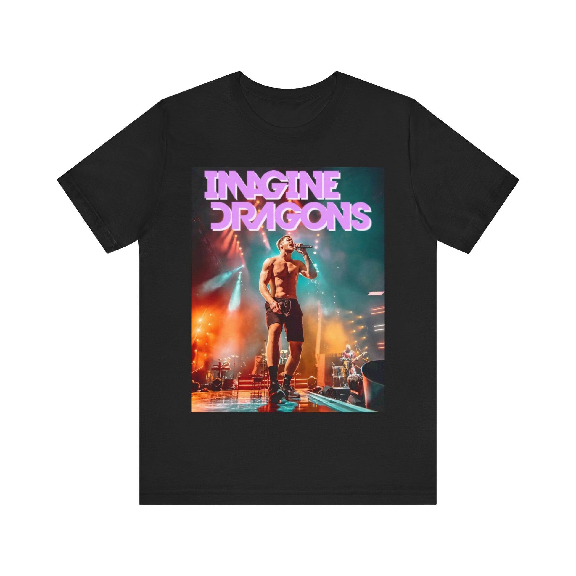 Imagine Dragons T-shirt Unisex Graphic Music Tee Concert Merch Shirt Imagine Dragons Merch