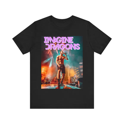 Imagine Dragons T-shirt Unisex Graphic Music Tee Concert Merch Shirt Imagine Dragons Merch