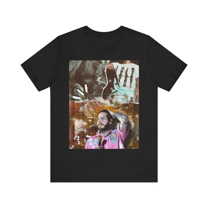 Post Malone T-shirt Unisex Graphic Music Tee Concert Merch Shirt Post Malone Merch