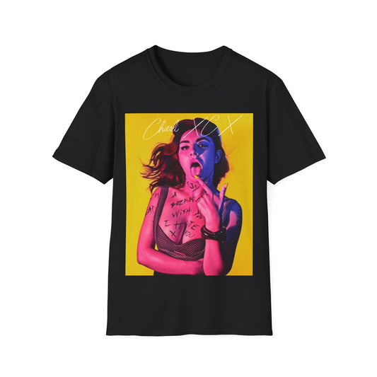 Charli XCX T-shirt Unisex Graphic Music Tee Concert Merch Shirt Charli XCX Merch