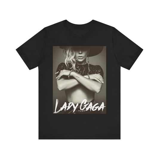 Lady Gaga T-shirt Unisex Graphic Music Tee Concert Merch Shirt Lady Gaga Merch