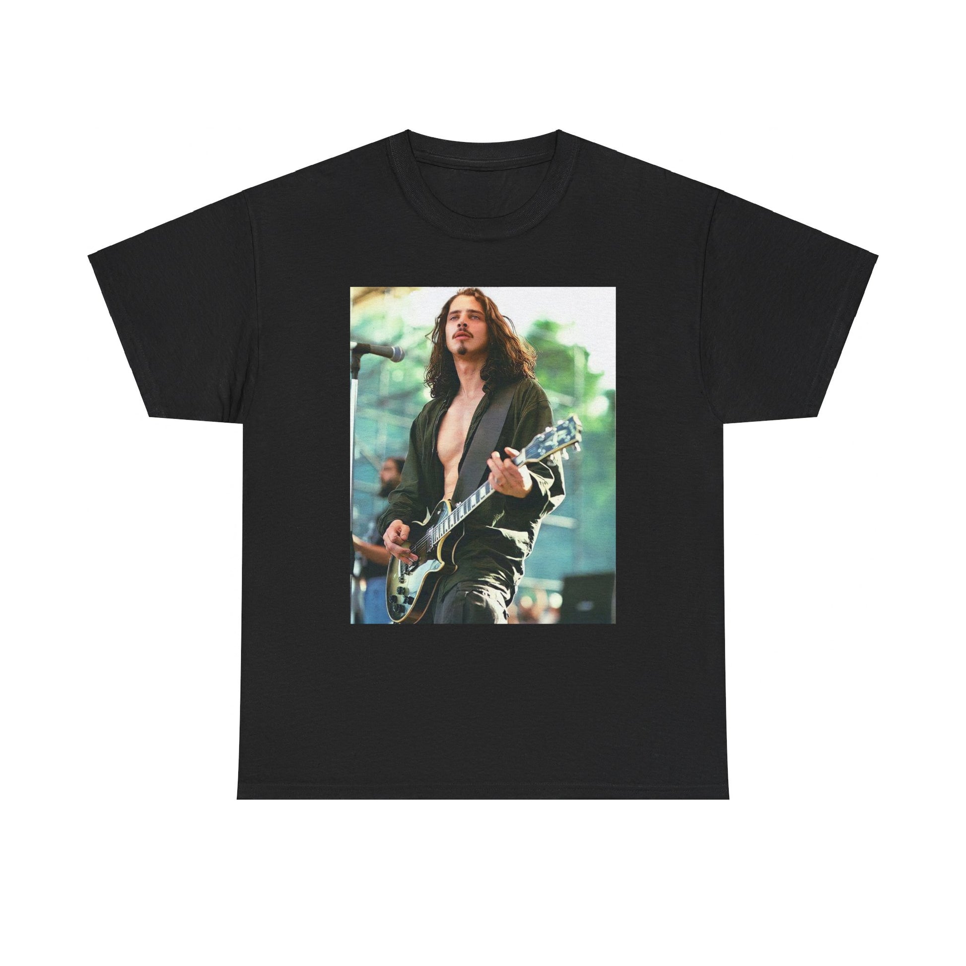 Chris Cornell T-shirt Unisex Graphic Music Tee Audioslave Retro Sound Garden Vintage Rock Music Tour Concert Merch Shirt Chris Cornell Merchandise