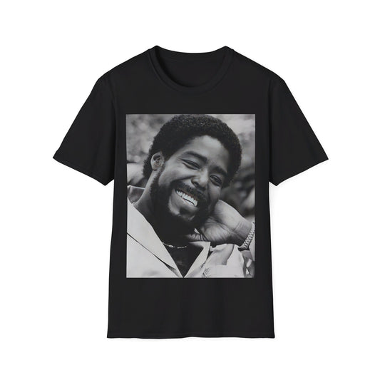 Barry White T-shirt Unisex Graphic Music Tee 70s Retro Vintage Tour Concert Merch Shirt Barry White Merch