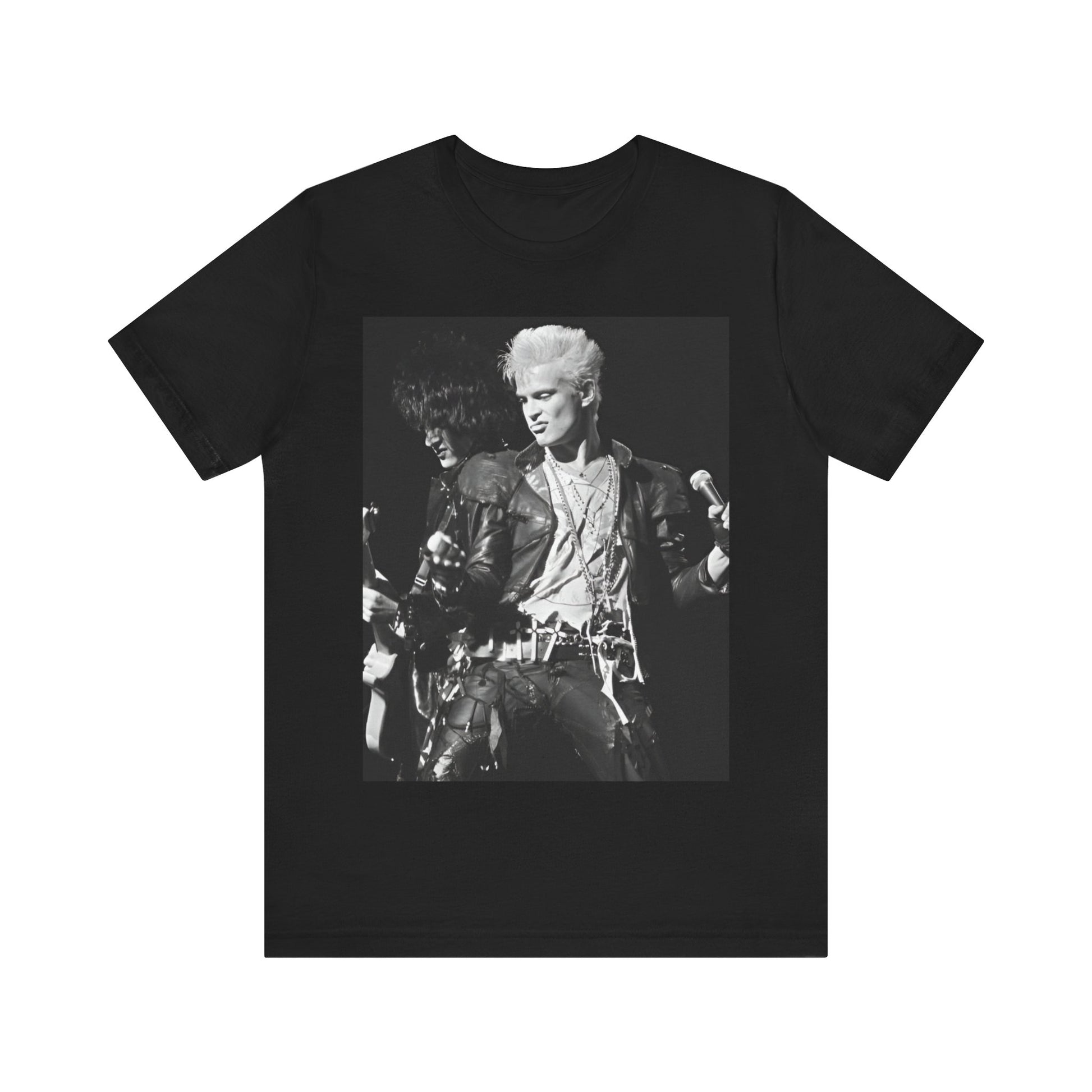 billy idol T-shirt Unisex Graphic 80 Retro Music Tee Vintage Concert Merch Shirt billy idol Merch