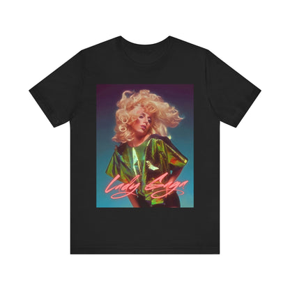 Lady Gaga T-shirt Unisex Graphic Music Tee Concert Merch Shirt Lady Gaga Merch