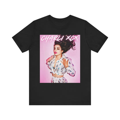 Charli XCX T-shirt Unisex Graphic Music Tee Concert Merch Shirt Charli XCX Merch