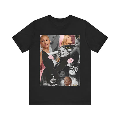 Ariana Grande XCX T-shirt Unisex Graphic Music Tee Concert Merch Shirt Ariana Grande Merch